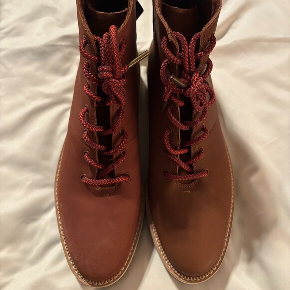 TOMS Frankie Oiled Nubuck Boots - Picture 4 of 8